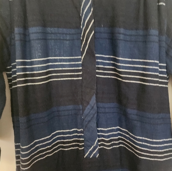 Ace & jig mini shift dress navy double cloth organic cotton size sm earthy - Picture 9 of 9